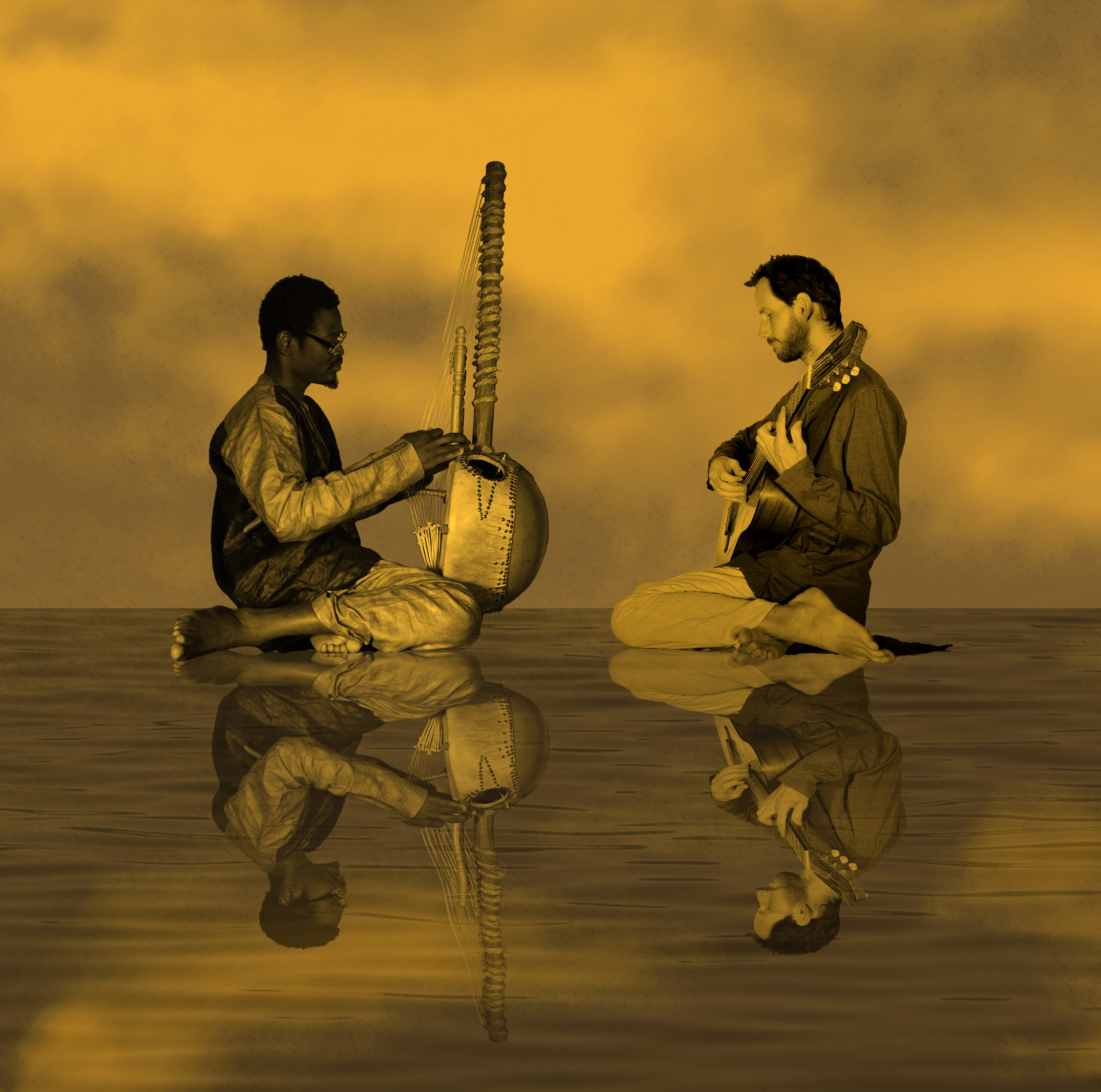 Photo - Adama Koeta & Arnito 1 Adama Koeta et Arnito duo Jazz World Kora